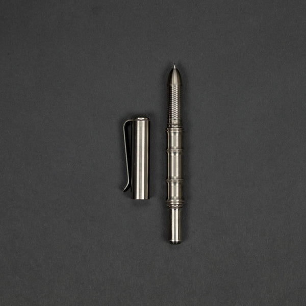 Pen - Pre-Owned: Prometheus Bamboo Pen - Titanium