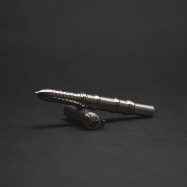 Pen - Pre-Owned: Prometheus Bamboo Pen - Titanium