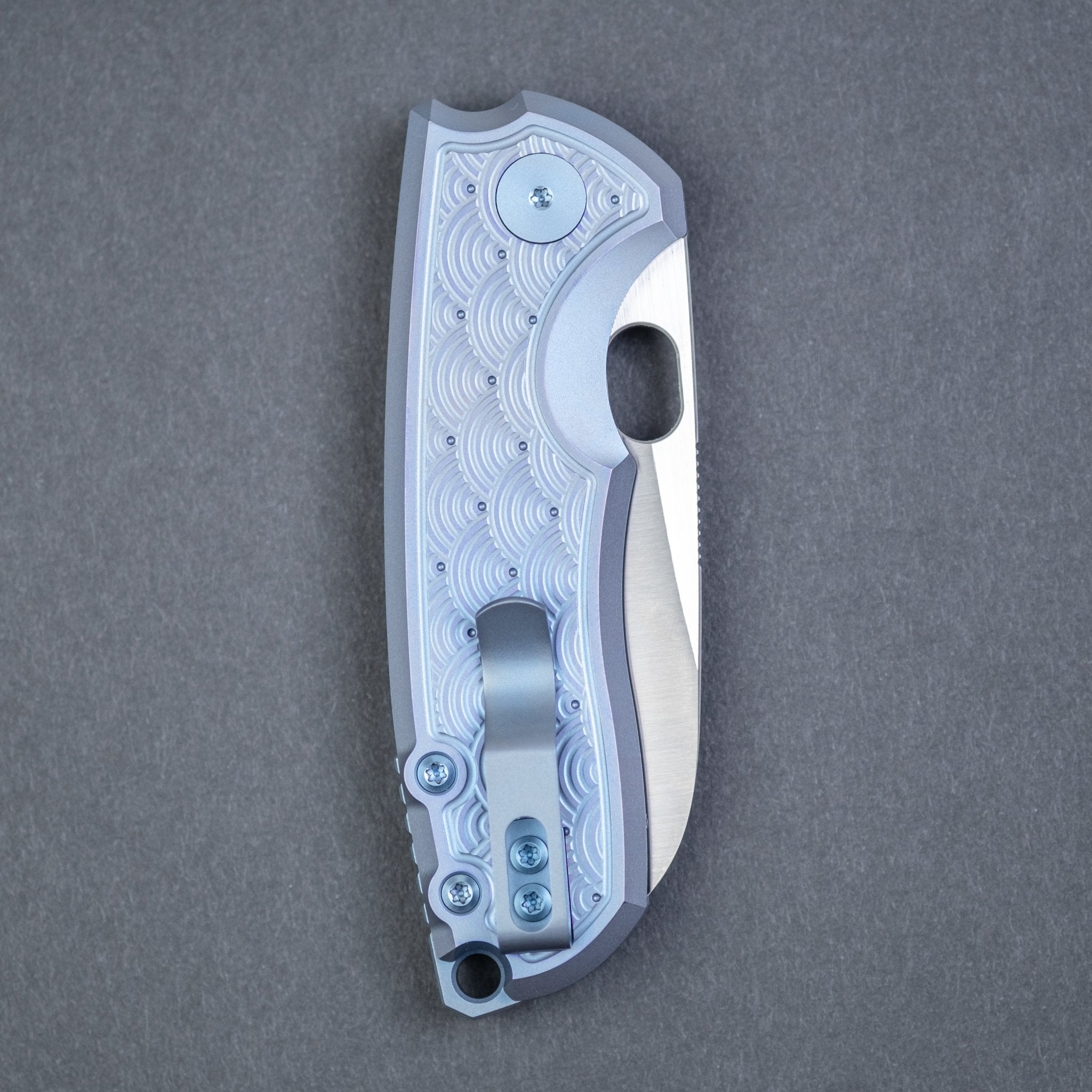 URBAN F5.5 - Blurple Titanium w/ Seigaiha Motif (Exclusive URBAN F5.5 - Blurple Titanium w/ Seigaiha Motif (Exclusive