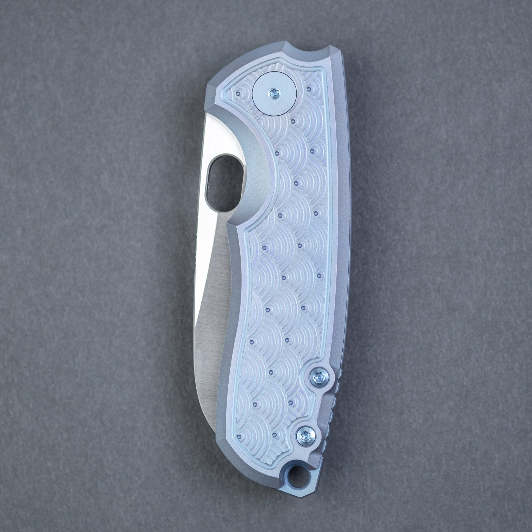 URBAN F5.5 - Blurple Titanium w/ Seigaiha Motif (Exclusive