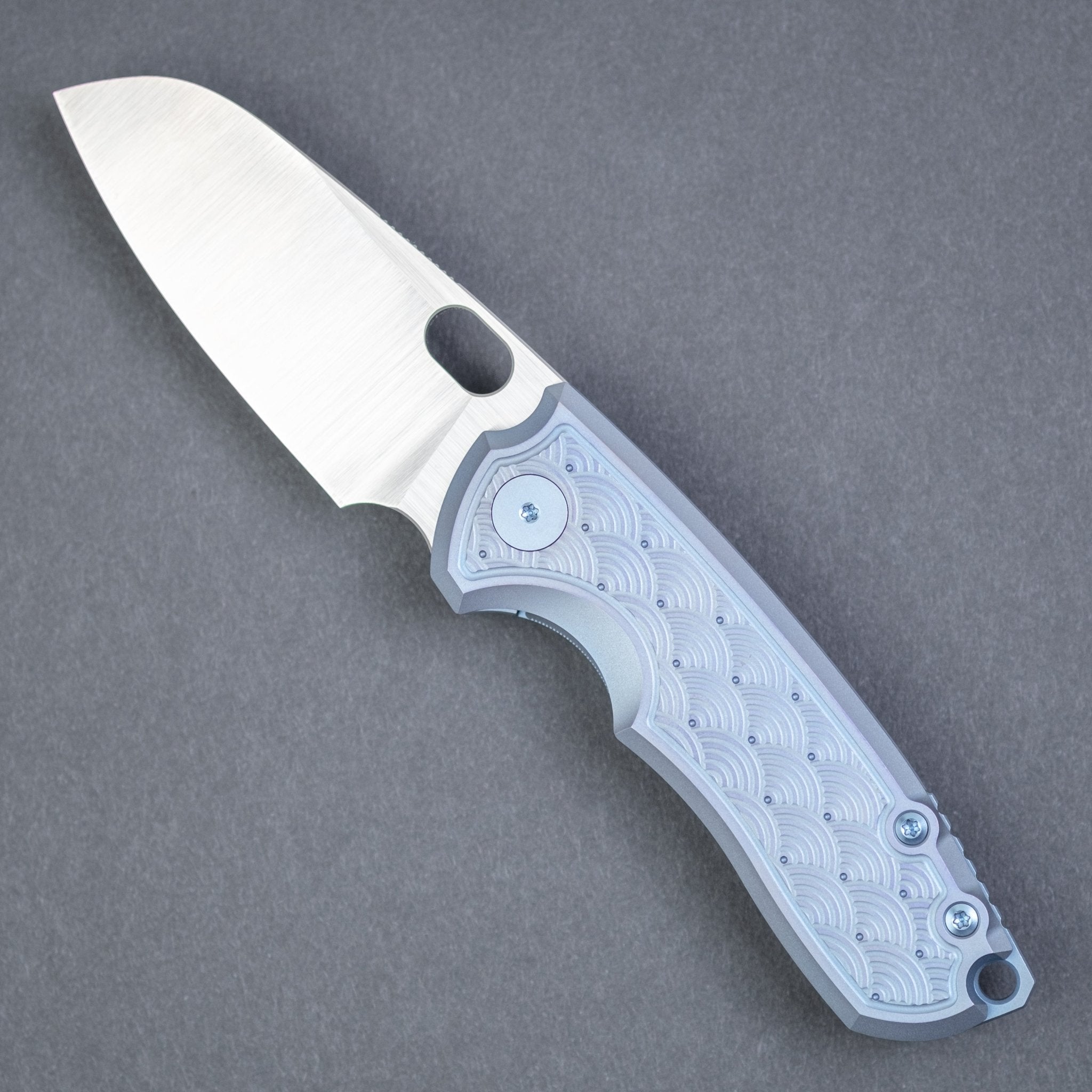 URBAN F5.5 - Blurple Titanium w/ Seigaiha Motif (Exclusive