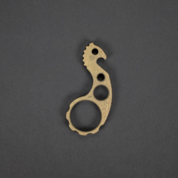 VoxDesign Bronze Anodized Seahorse - Titanium (Custom) - URBAN EDC®