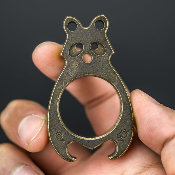 VoxDesign "Dirty" Raccoon - 3/8" Brass (Custom) - URBAN EDC®
