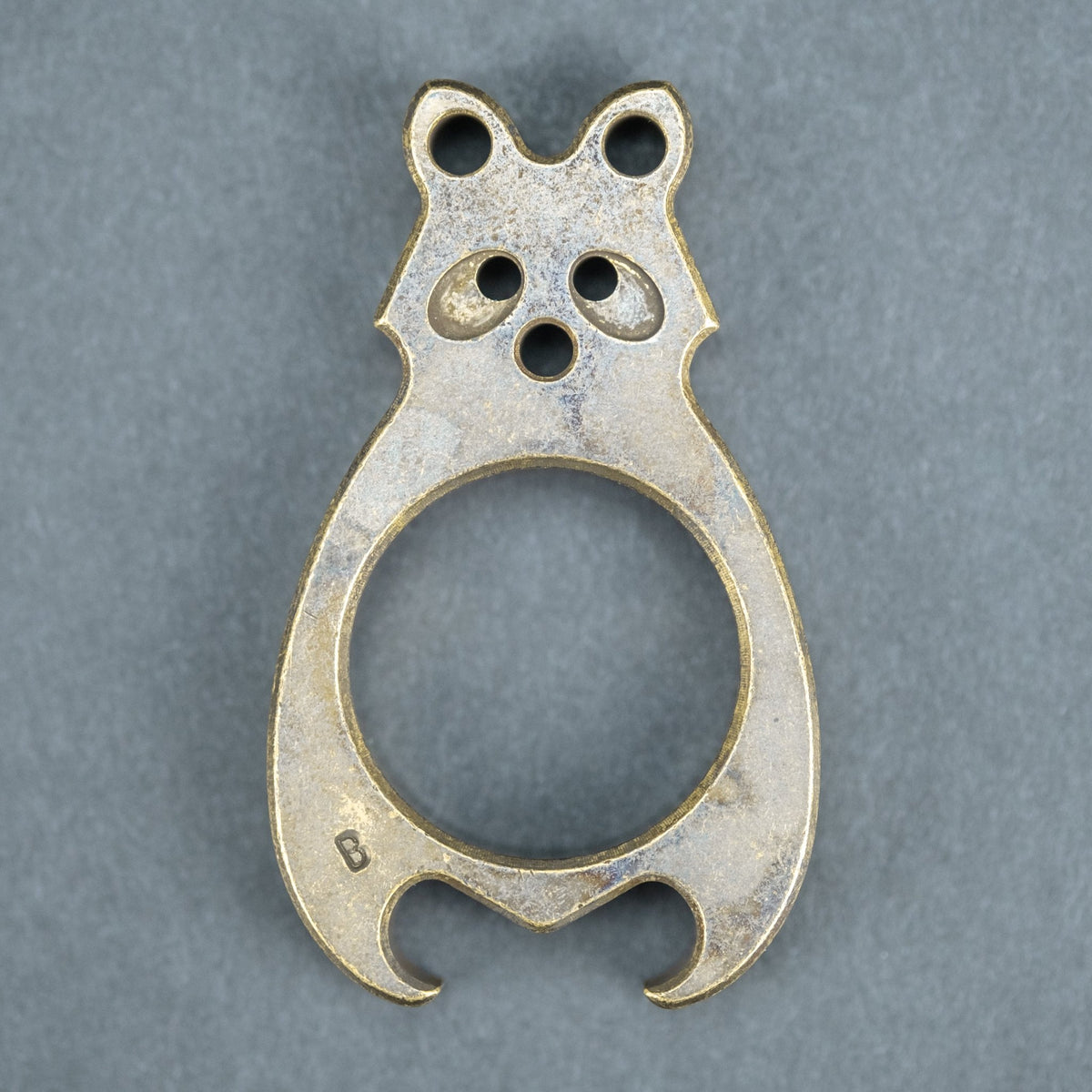 VoxDesign "Dirty" Raccoon - 3/8" Brass (Custom) - URBAN EDC®