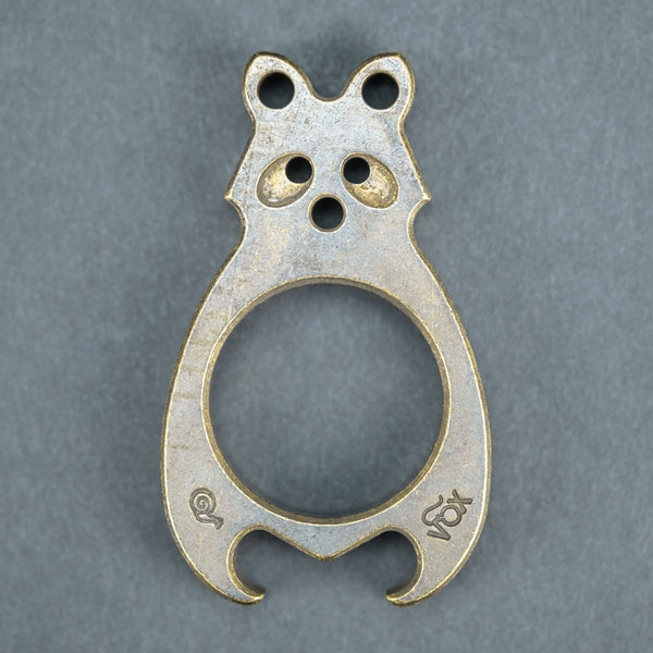 VoxDesign "Dirty" Raccoon - 3/8" Brass (Custom) - URBAN EDC®
