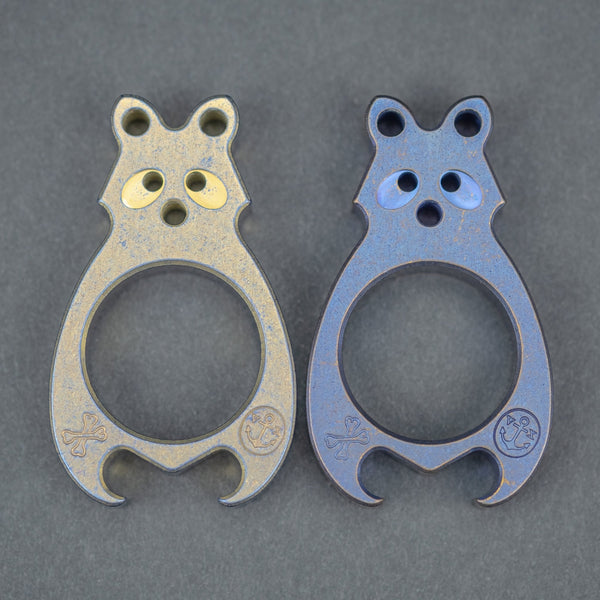VoxDesign ‘Gus’ Raccoon - 3/8” Titanium - URBAN EDC®