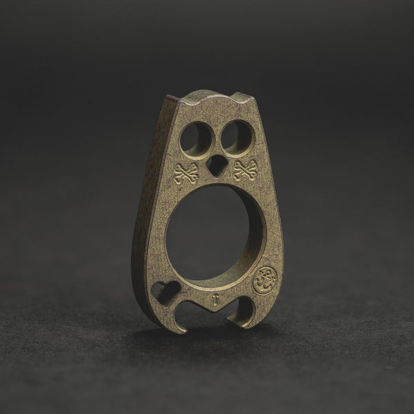 VoxDesign Heartless Orwell - Triple Anodized Gold Titanium (Custom) - URBAN EDC®