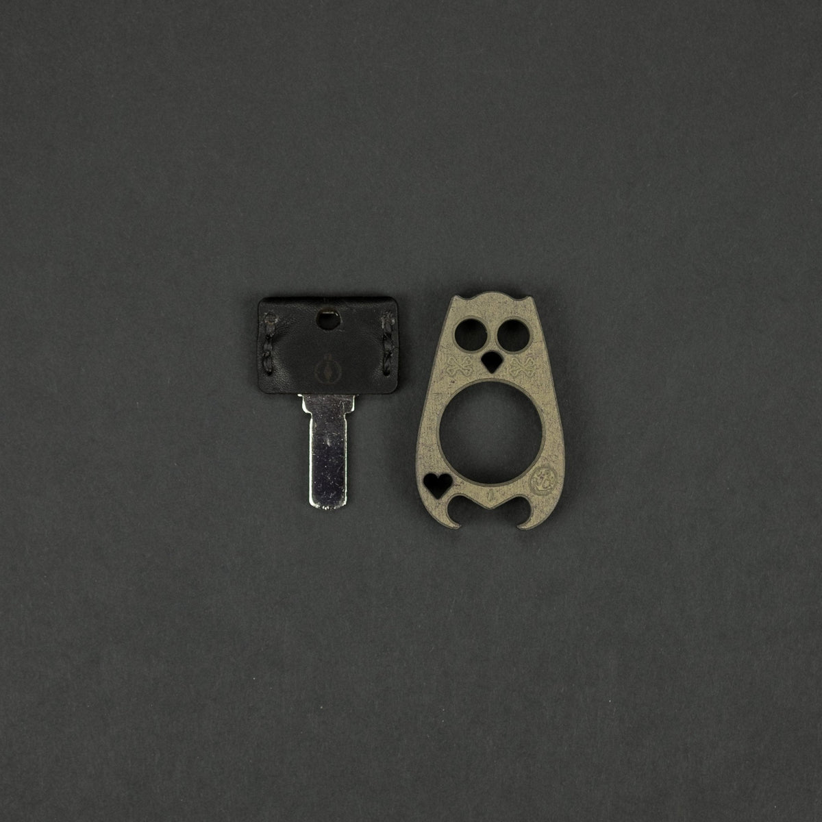 VoxDesign Heartless Orwell - Triple Anodized Gold Titanium (Custom) - URBAN EDC®