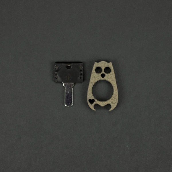 VoxDesign Heartless Orwell - Triple Anodized Gold Titanium (Custom) - URBAN EDC®