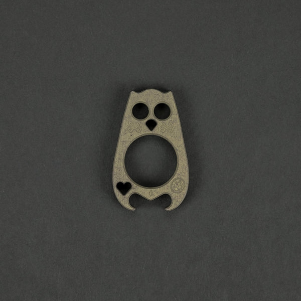 VoxDesign Heartless Orwell - Triple Anodized Gold Titanium (Custom) - URBAN EDC®