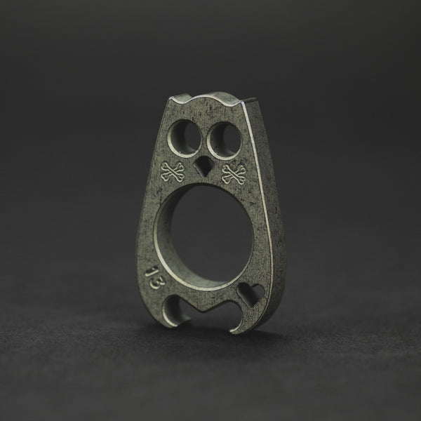 VoxDesign Heartless Orwell - Triple Anodized Green Titanium (Custom) - URBAN EDC®
