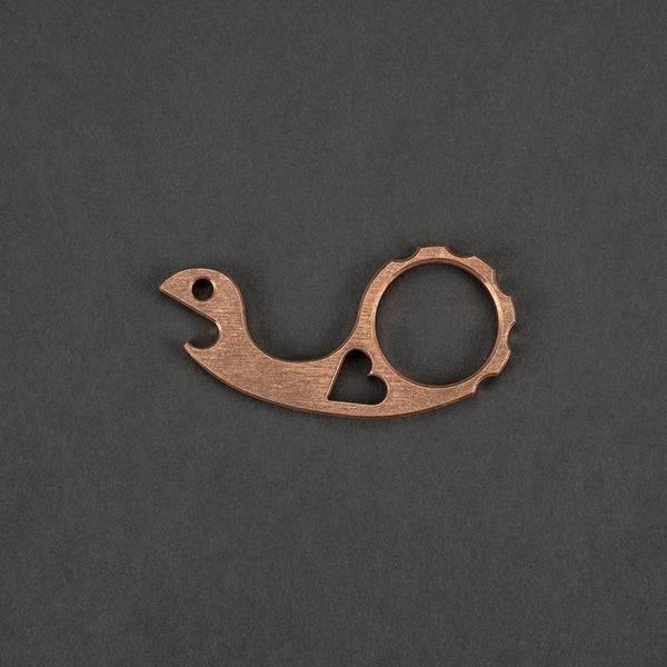VoxDesign Heartless Snailor - 1/4" Copper (Custom) - URBAN EDC®
