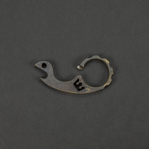 VoxDesign King Pimp Snailor - 3/8" Patina'd Brass (Custom) - URBAN EDC®