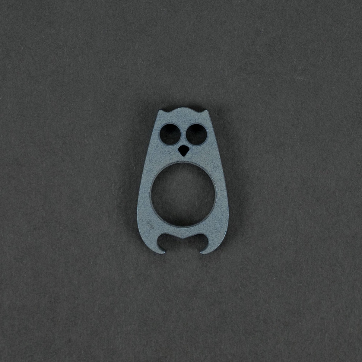 VoxDesign Tiny Orwell - 1/4" Triple Anodized Blue Titanium (Custom) - URBAN EDC®
