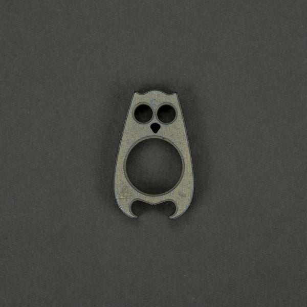 VoxDesign Tiny Orwell - Blasted & Triple Anodized Titanium (Custom) - URBAN EDC®