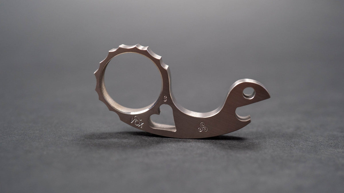 VoxDesign Vox Heartless Diamondback Snailor - Stainless (Custom) - URBAN EDC®
