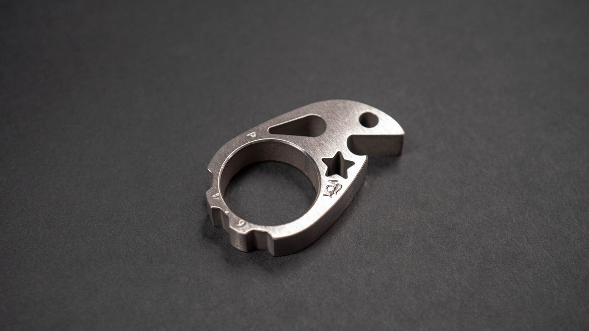 VoxDesign Vox Patton Ping - Prototype Batch - Stainless (Custom) - URBAN EDC®